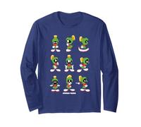Looney Tunes Marvin The Martian Character Poses Manga Larga