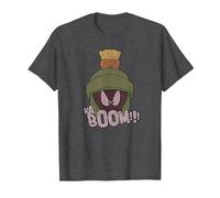 Looney Tunes Marvin The Martian Kaboom Camiseta, Hombre, Jaspeado Oscuro, 5XL