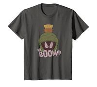 Looney Tunes Marvin The Martian Kaboom Camiseta, Niños, Asfalto, 12 años