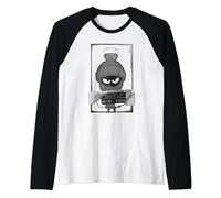 Looney Tunes Marvin the Martin Busted Camiseta Manga Raglan