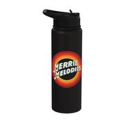 Looney Tunes Merrie Melodies Logo Stainless Steel Insulated Water Bottle