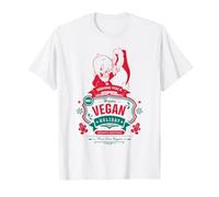 Looney Tunes Porky Pig Christmas Happy Vegan Holiday Camiseta
