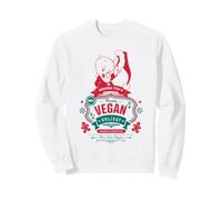 Looney Tunes Porky Pig Christmas Happy Vegan Holiday Sudadera