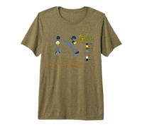 Looney Tunes Road Runner Retro Color Code Camiseta Premium