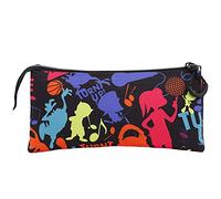 Looney Tunes Space Jam 2: A New Legacy Tune Squad-Estuche Portatodo Triple HS, Multicolor, 23 x 11 cm
