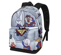 Looney Tunes Super Tunes-Mochila HS FAN 2.0, Gris, 30 x 41 cm, Capacidad 22 L