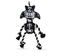 Looney Tunes Sylvester - Juguete para Perros Sylvester The Cat de Halloween con Cuerda de Esqueleto | Juguete chirriante para Perros de Sylvester el Gato | Juguete de Cuerda masticable para Perros, 9