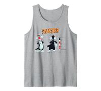 Looney Tunes Sylvester Retro Color Code Camiseta sin Mangas