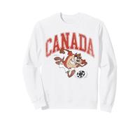 Looney Tunes Taz Canada Soccer Futbol Sudadera