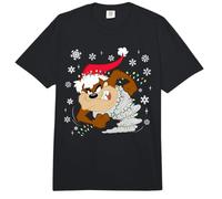 Looney Tunes Taz Christmas Lights Comfort Colors Adult Heavyweight T-Shirt