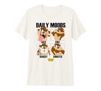 Looney Tunes Taz Daily Moods Camiseta Premium