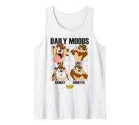 Looney Tunes Taz Daily Moods Camiseta sin Mangas