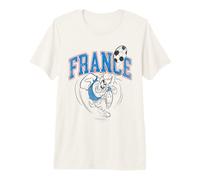 Looney Tunes Taz France Soccer Futbol Camiseta Premium