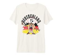 Looney Tunes Taz Germany Soccer Futbol Camiseta Premium
