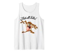 Looney Tunes That's All Folks Taz Light Camiseta sin Mangas