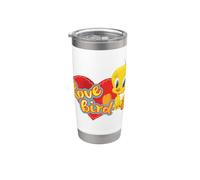 Looney Tunes Tweety Love Bird Valentine's Day Vaso térmico de acero inoxidable de doble pared