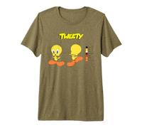 Looney Tunes Tweety Retro Color Code Camiseta Premium