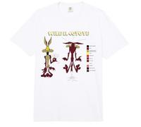 Looney Tunes Wile E. Coyote Retro Color Code Comfort Colors Adult Heavyweight T-Shirt