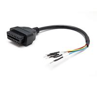 LoongGate Universal OBD2 K+CAN Adaptador de Cable de Diagnóstico para Motocicleta/Coche/Camión