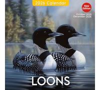 Loons Calendar 2026: A Year of Beautiful Loons in Tranquil Waters | Kalender Calendario Calendrier