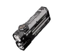 LOOP GEAR SK05 Pro - Linterna LED plana con banco de energía de 8000 mAh, linterna de luz lateral que combina reflector y foco, 4360 lúmenes altos, recargable, cola magnética, IP68, perfecta para