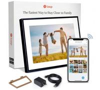 Loop Marco de Fotos Digital Wi-Fi con Pantalla táctil, Pantalla de 10 Pulgadas, el único Marco para ofrecer Fotos de Mensajes de Texto Directamente al Marco, aplicación fácil de Usar, Regalo para