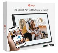 Loop Marco de Fotos Digital Wi-Fi con Pantalla táctil, Pantalla de 10 Pulgadas, el único Marco para ofrecer Fotos de Mensajes de Texto Directamente al Marco, aplicación fácil de Usar, Regalo para