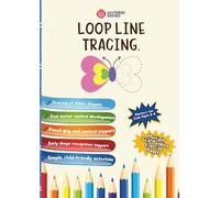 LOOP TRACING WORKBOOK FOR KIDS (Color): Designed for children ages 3-6, this workbook focuses on one of the most important early pre-writing skills ... helps children with Dysgraphia, Dyslexia