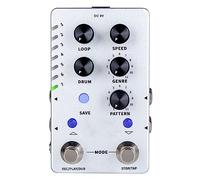 Looper Estéreo Con 14 Ranuras Para Guardar Pedal De Caja De Ritmos 121 Tambores Diferentes Capacidad De 10 Minutos Por Pista Efectos de guitarra profesional