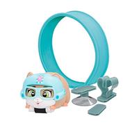 LOOPERS IMC Toys Hammies Brave, Hámster Vehículo Interactivo Coleccionable con Circuito que Corre Dentro y Fuera de su Rueda - Juguete y Juego para niños y niñas +3 Años