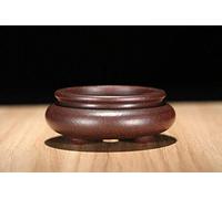 LOOPIG Maceta redonda china Yixing Zisha Mame Bonsái de 5,7 x 5,7 x 2,5 cm