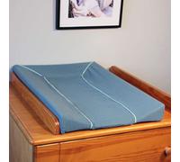 Looping - Colchón cambiador para bebé con funda de algodón, tamaño grande (78 x 50 cm), PVC impermeable, fabricado en F | Eucalipto