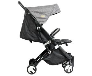 Looping - Looping SQUIZZ 3 - El cochecito compacto recién nacido con 1 plegado de la mano (gris intenso)