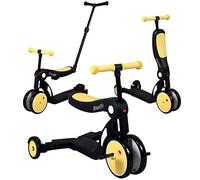 Looping SCOOTIZZ Triciclos evolutivos para Niños 5 en 1 / Triciclos Bebes/Bicicleta Bebé (Amarillo)
