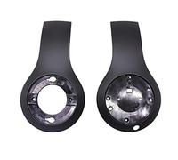 LOOR 1 par de reemplazo de carcasa exterior de auriculares para estudio 3.0 estudio 3 piezas reparación de auriculares negro