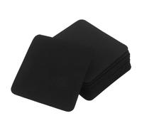 LOORGVEL 10 Piezas 10 Almohadillas de Agarre Antideslizantes Negras para Levantamiento de Pesas en Gimnasio, Pinzas de Ejercicio para Entrenamiento de Fuerza, Protección de Palma para