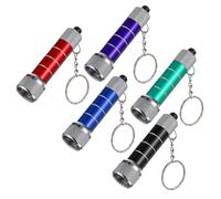 LOORGVEL 10 Piezas 5 llavero de antorcha LED mini linternas de alto lumen recargables más brillante pequeño cadenas linterna recargable antorcha linterna llavero antorcha llaveros