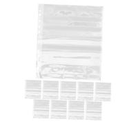 LOORGVEL 10 Piezas Bolsa Protectora para Negativos de Película Transparente para Archivar Fotos Fundas PE Resistente para Álbumes para Coleccionistas y Conservación de Documentos