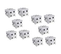 LOORGVEL 10 piezas Globos Dados Decorativos para Fiesta Temática Vegas Decoración para Centro de Mesa Resistentes y Aptos para Interior y Exterior