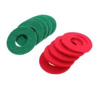 LOORGVEL 10 Unidades Protector de Terminales Batería Arandelas Plásticas Anticorrosión Resistentes para Bornes Postales Automóviles Uso Múltiple