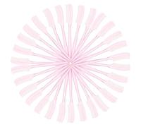 LOORGVEL 100 Piezas Pequeño Peine Mini Transparente para Cejas y Pestañas Separador para Maquillaje Diario Mujeres