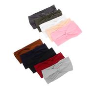 LOORGVEL 10piezas Diademas Deportivas para Mujer Bandas Elásticas Anchas y Antideslizantes para Correr Yoga y Ejercicios Accesorios Suaves Cabello