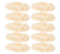 LOORGVEL 10piezas Redes Para Moños Ballet Seguro Cubre Moños Encaje Cabello Moda Versátil