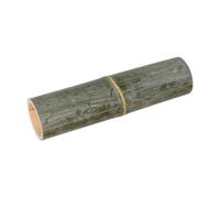 LOORGVEL 2 Piezas Bamboo Water Fountain Parts Leak Resistant Half Tube Water Guide For Small To Medium Backyard Landscaping and Garden Decor