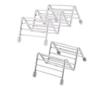 LOORGVEL 2 Piezas Soporte de Tacos de Acero Inoxidable Resistente y Anticorrosión Rack para Tacos y Burritos Casa Rejilla Práctica para Servir Comida