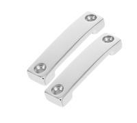 LOORGVEL 2 Piezas Stainless Steel Webbing Clamp Plate For Use Heavy-Duty Tie Down Anchor Corrosion-Resistant Strap Bracket For Bimini and Boat Hardware
