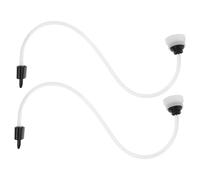 LOORGVEL 2 piezas Tubo Flexible de Vacío para Selladora Adaptador para Envasado al Vacío Manguera de Repuesto para Conservar Alimentos Frescos Paquete