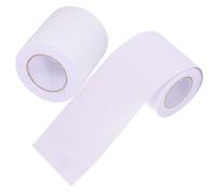 LOORGVEL 2 Rollos Rodapié Autoadhesivo y Moldura de Pared Flexible, Fácil de Cortar y Pegar, Resistente al Uso Prolongado, Adecuado para Decoración de Habitaciones y Cubrimiento de Paredes