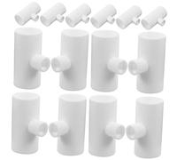 LOORGVEL 20 Piezas Accesorios para Bebedero Automático de Gallinas de Plástico Resistente Conector para Sistema de Agua sin Fugas Compatible con Varios Tipos de Aves Pequeñas