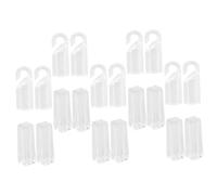 LOORGVEL 20 Piezas Accesorios para Persianas Ganchos y Manijas para Varillas de Inclinación Repuestos para Cortinas Diseño Funcional y Estético para Ventanas